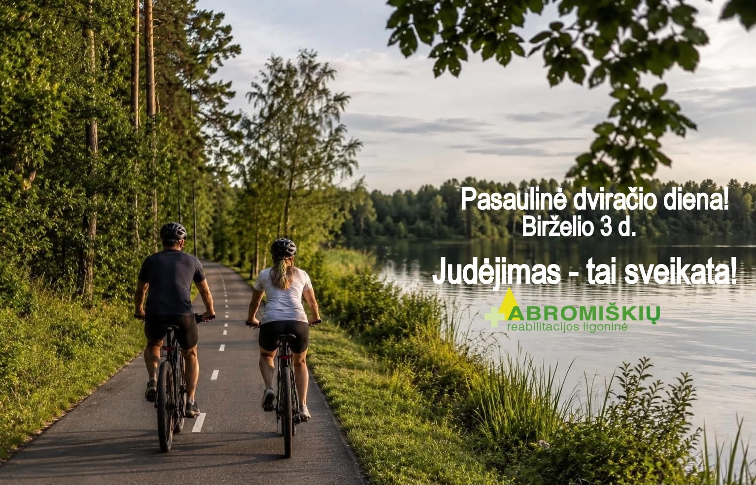 Birželio 3-oji – Pasaulinė dviračio diena!