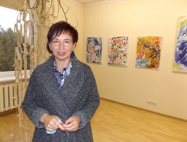 Padėka už gautą tapybos parodą