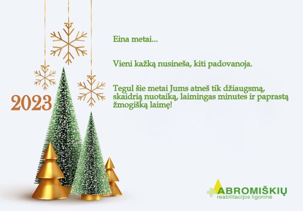 Sveikiname Naujųjų metų proga!